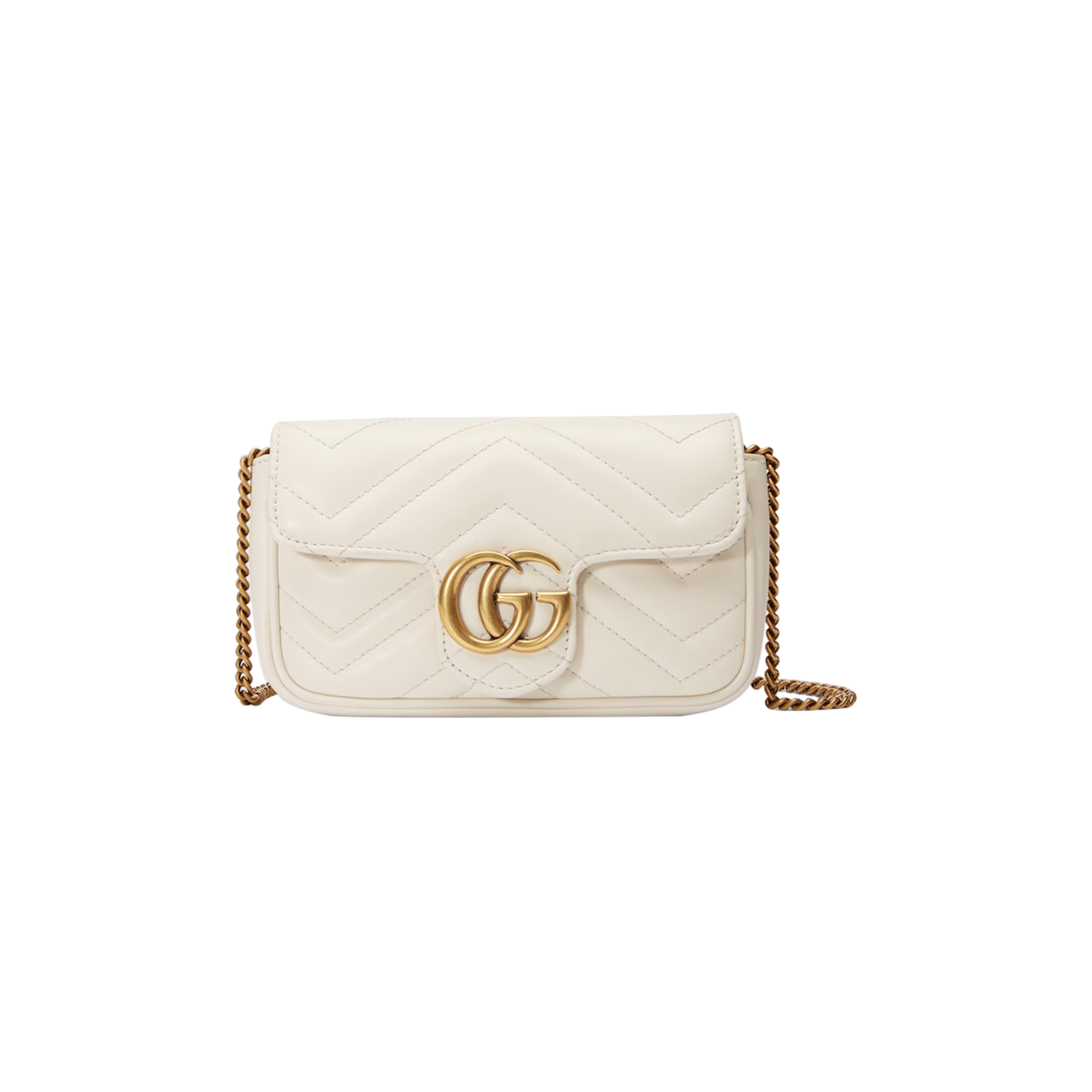 GUCCI MARMONT MATELASSE LEATHER SUPER MINI BAG 476433 (16.5*10*5cm) GUCCI MARMONT MATELASSE LEATHER SUPER MINI BAG 476433 (16.5*10*5cm)