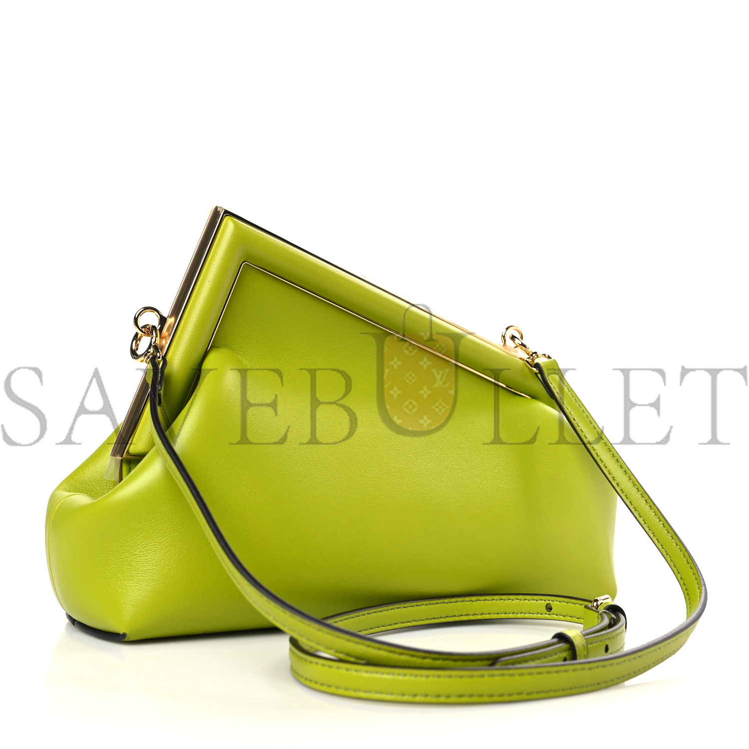 FENDI SHINY NAPPA SMALL FENDI FIRST WASABI (26*18*9.5cm) FENDI SHINY NAPPA SMALL FENDI FIRST WASABI (26*18*9.5cm)