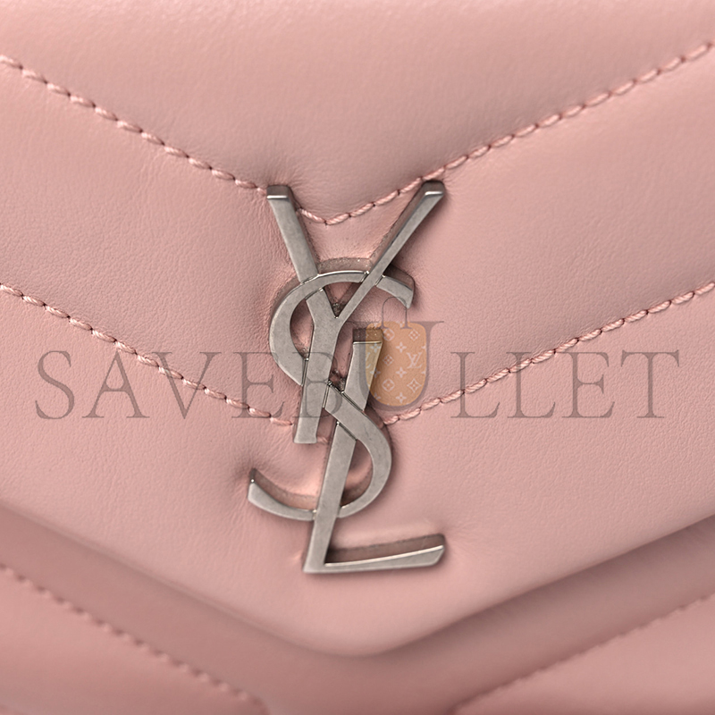 YSL TOY LOULOU SHOULDER BAG IN QUILTED LEATHERYSL 467072520041 (20*14*7cm)