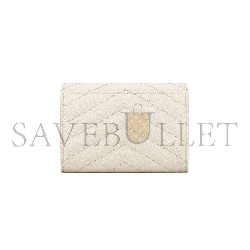 YSL CASSANDRE MATELASSÉ SMALL ENVELOPE WALLET IN GRAIN DE POUDRE LEATHER 414404BOW019207 (13.5*9.5*3cm) YSL CASSANDRE MATELASSÉ SMALL ENVELOPE WALLET IN GRAIN DE POUDRE LEATHER 414404BOW019207 (13.5*9.5*3cm)